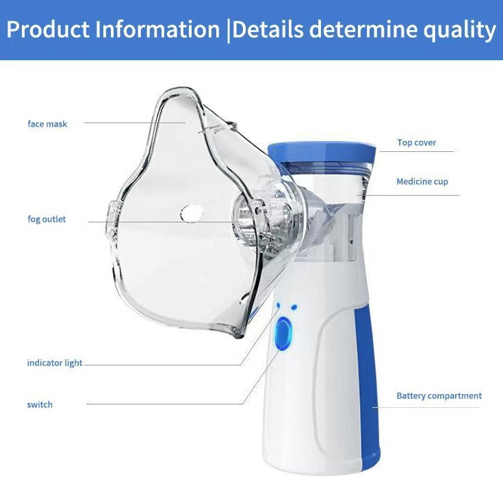 Portable Ultrasonic Handheld Atomizer for Kids