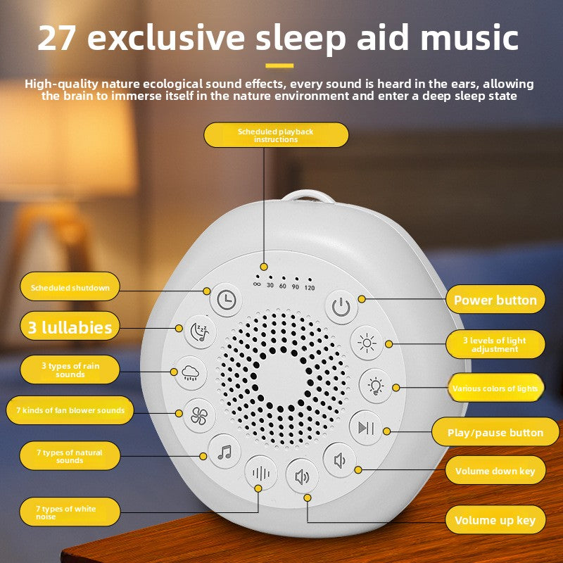 Baby Sleeping Sound Machine With Night Light