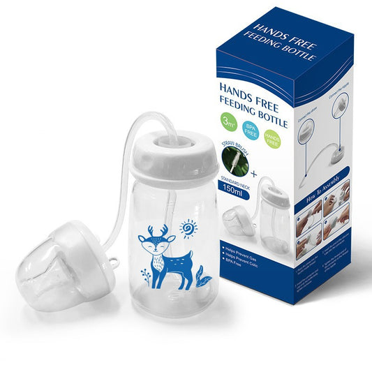 Creative Hands-Free Standard Caliber Baby Bottle
