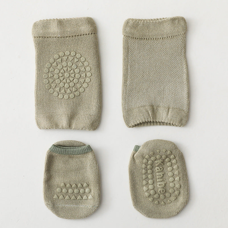 Baby Anti-Slip Knee Socks Crawling Protection