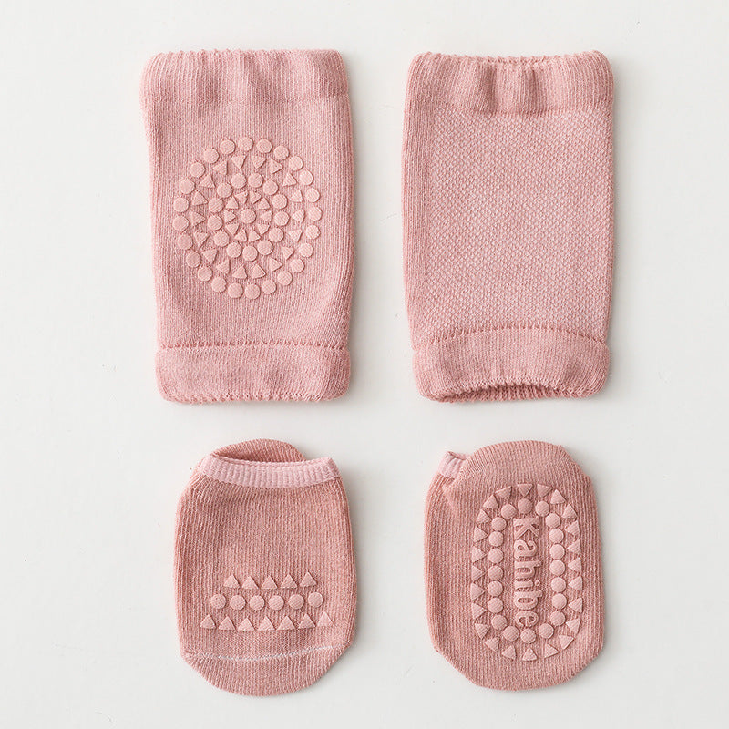 Baby Anti-Slip Knee Socks Crawling Protection
