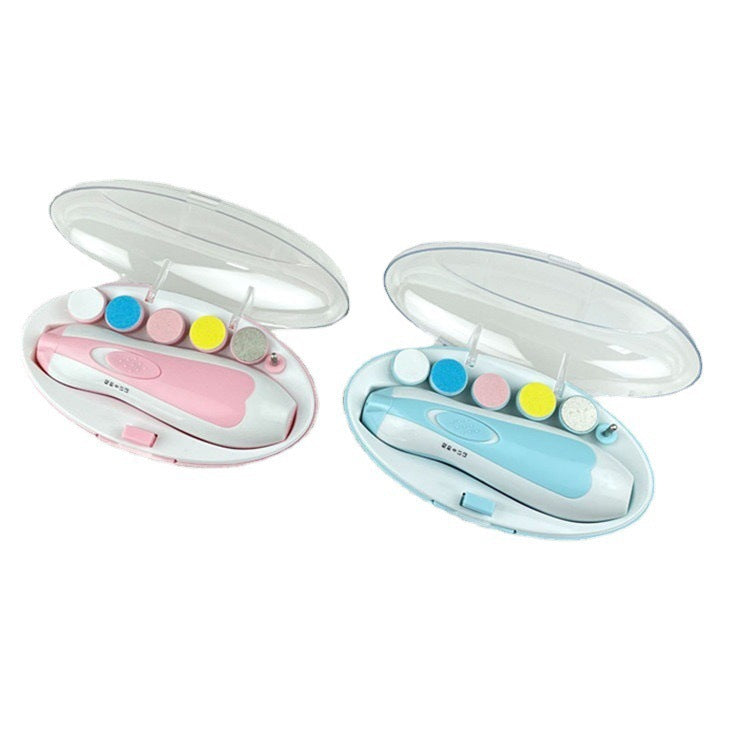 Six-in-one Multi-Function Anti-Scratch Baby Electric Nail Grinder
