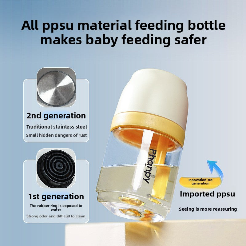 Thermostatic baby bottle