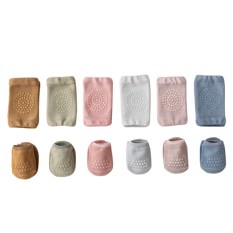 Baby Anti-Slip Knee Socks Crawling Protection