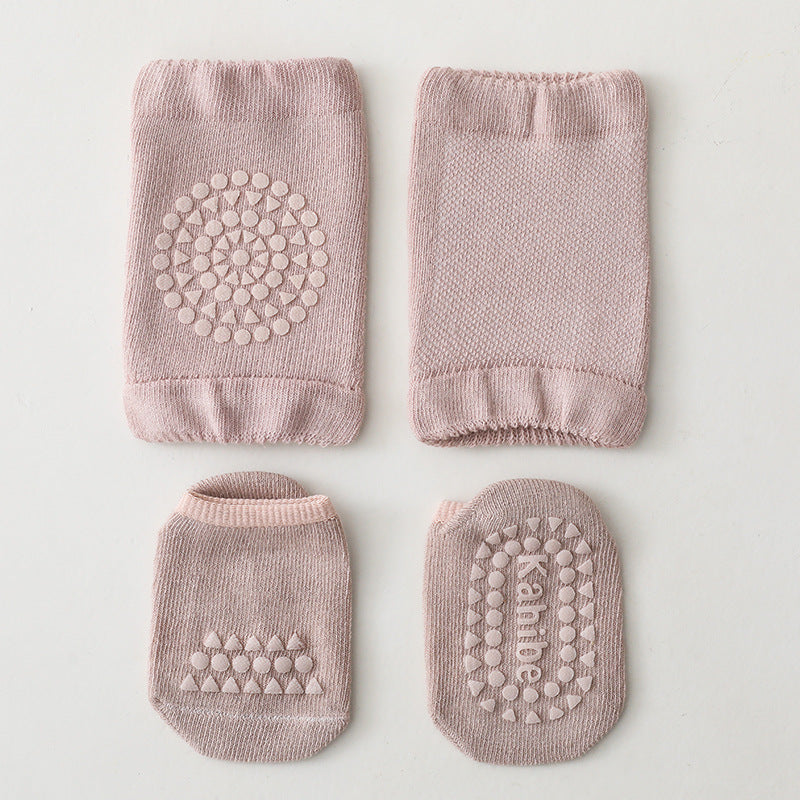Baby Anti-Slip Knee Socks Crawling Protection