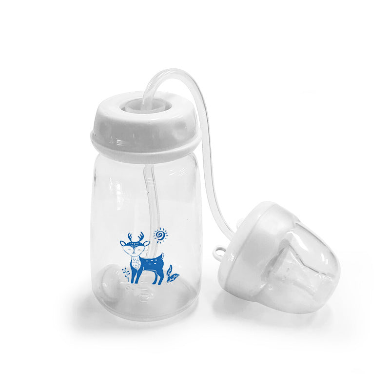 Creative Hands-Free Standard Caliber Baby Bottle