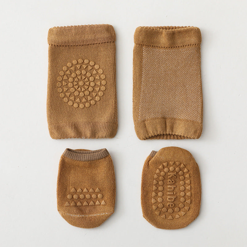 Baby Anti-Slip Knee Socks Crawling Protection