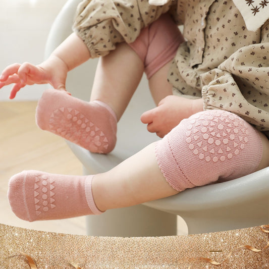 Baby Anti-Slip Knee Socks Crawling Protection