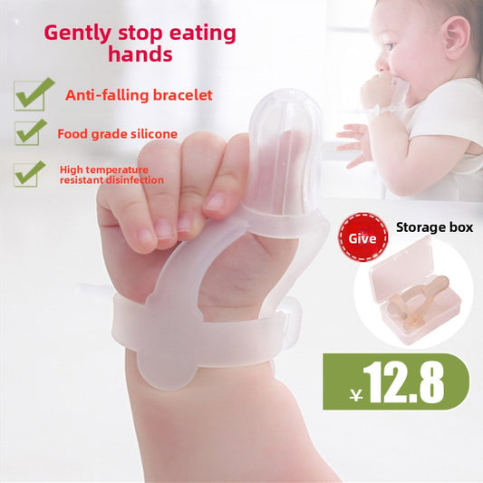 Silicone Baby Thumb Guard Teething Aid