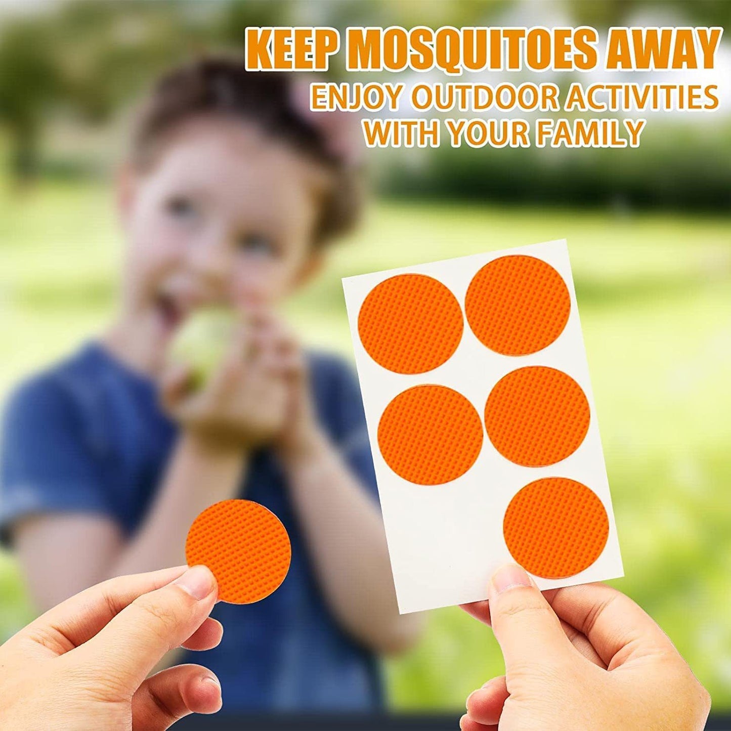 Outdoor Mosquito Repellent Stickers for Kids