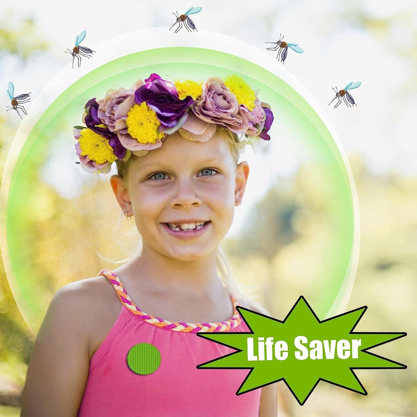 Outdoor Mosquito Repellent Stickers for Kids