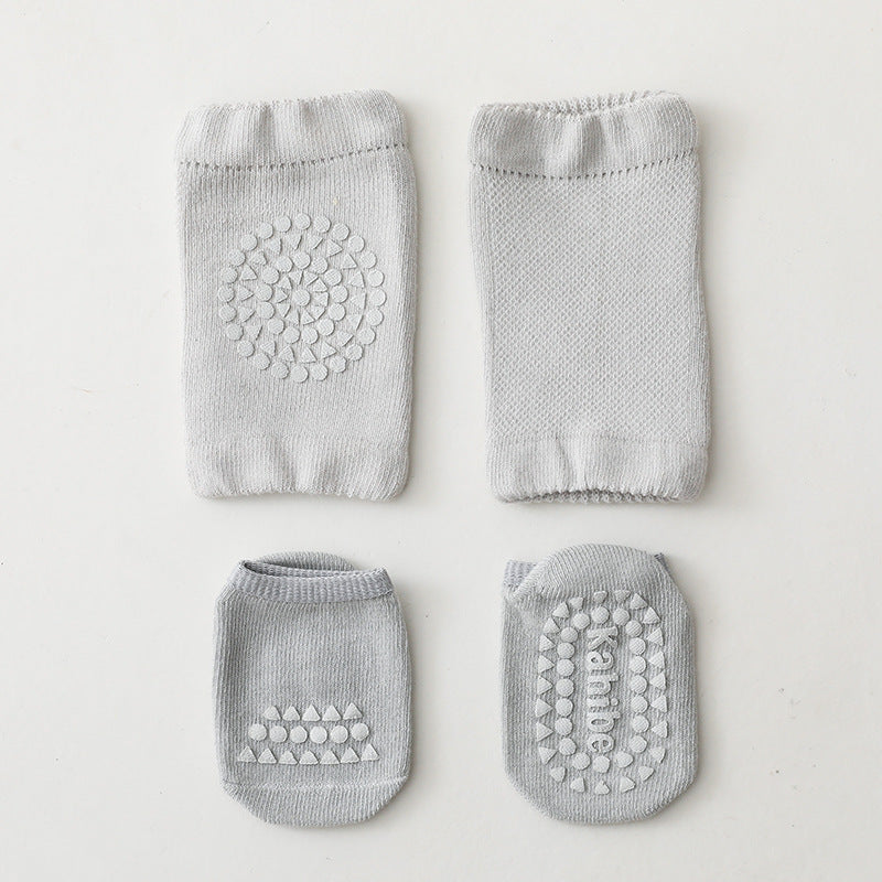 Baby Anti-Slip Knee Socks Crawling Protection