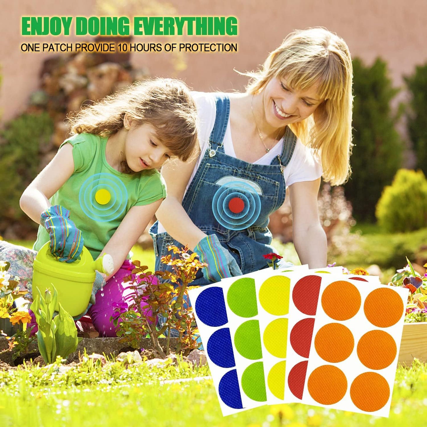 Outdoor Mosquito Repellent Stickers for Kids