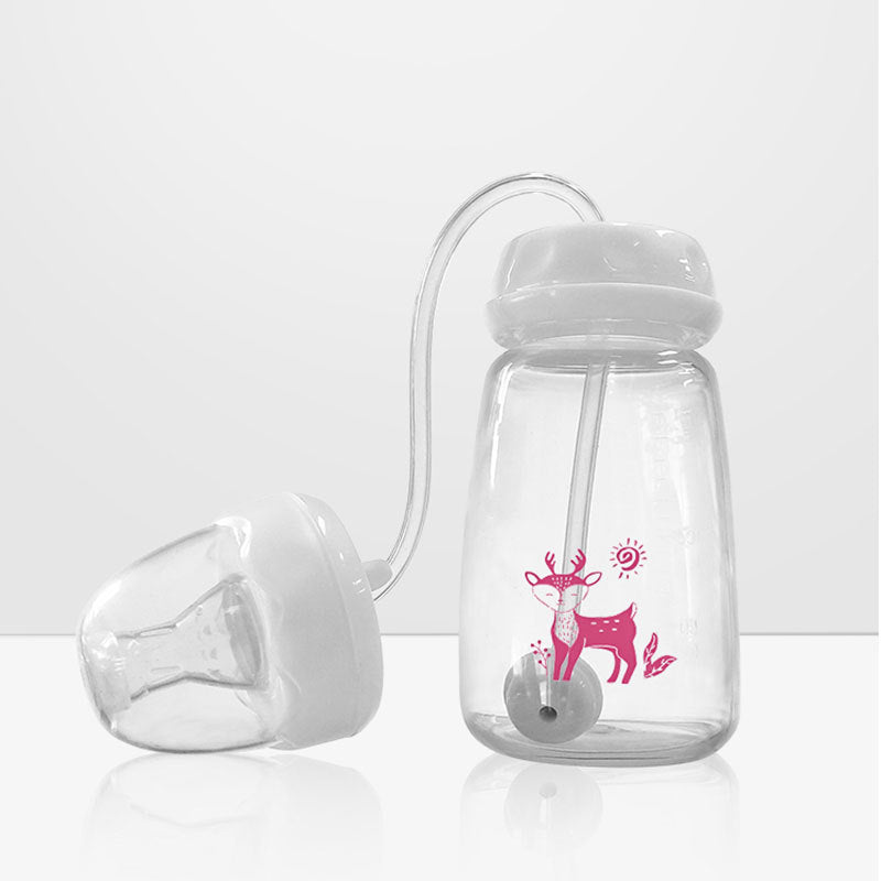 Creative Hands-Free Standard Caliber Baby Bottle