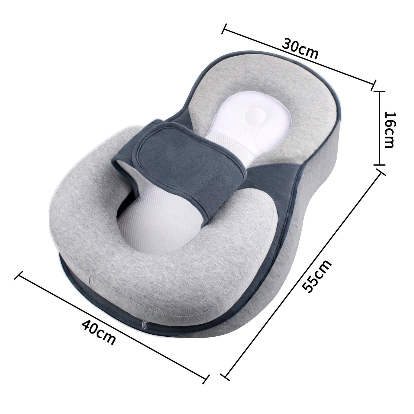 Baby Anti-Spill Feeding Slope Pillow